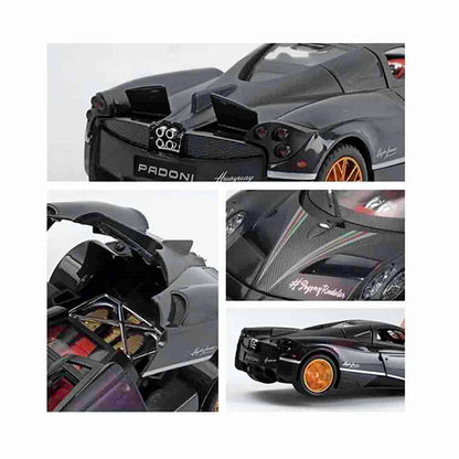 9-inch alloy diecast model car showcasing intricate design and craftsmanship, perfect for collectors and decor.